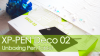 XP-Pen Tablette Graphique DECO 02 Stylet 8192 avec Gomme